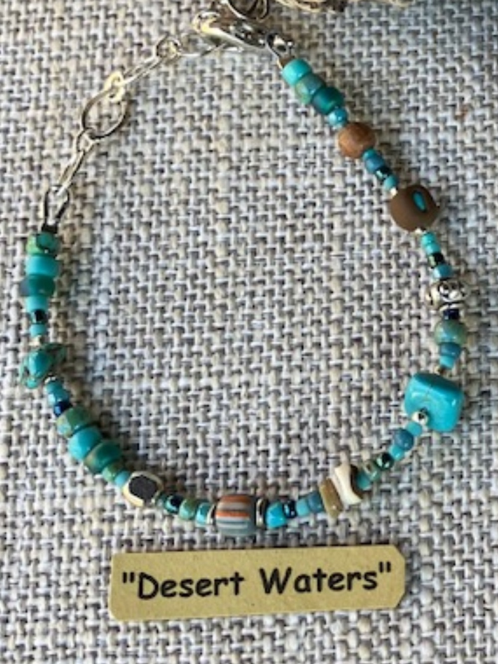 Handcrafted Artisian Beaded Bracelet